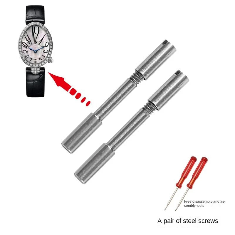 Screw Connecting Rod For GEYA Queen 76077/76078/6259/6260L Watchband Accessories