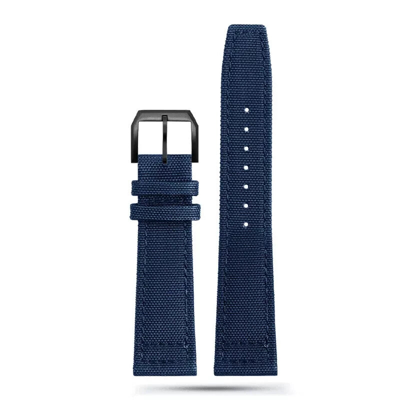 Nylon Genuine Leather Watch Bands for IWC PILOT Portugal 20mm 21mm 22mm Strap