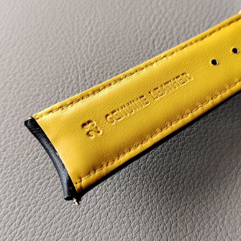 Genuine Leather Watch Band Fit For Citizen Blue Angel AT8020-54L/8020-03L/JY8078