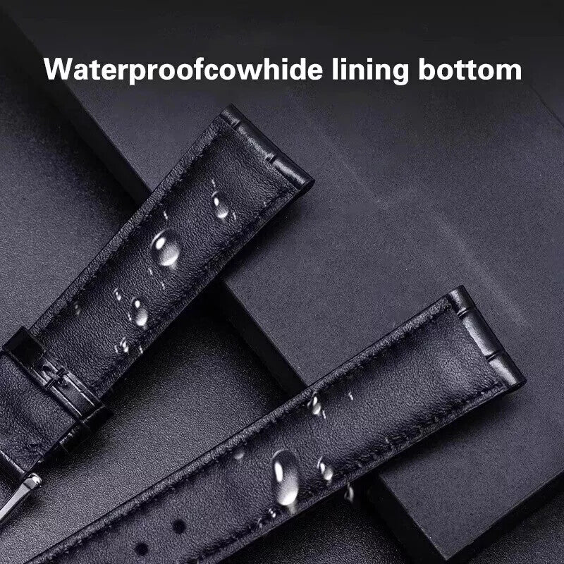 Genuine Leather Watch Strap for IWC Pilot Portuguese Portofino 20mm 22mm Band