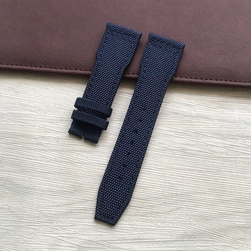 Nylon Fabric Watchband For IWC Big Pilot Mark 18 21mm 22mm Watch Strap Bracelet