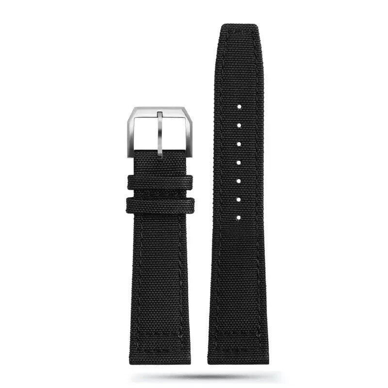 Nylon Genuine Leather Watch Bands for IWC PILOT Portugal 20mm 21mm 22mm Strap