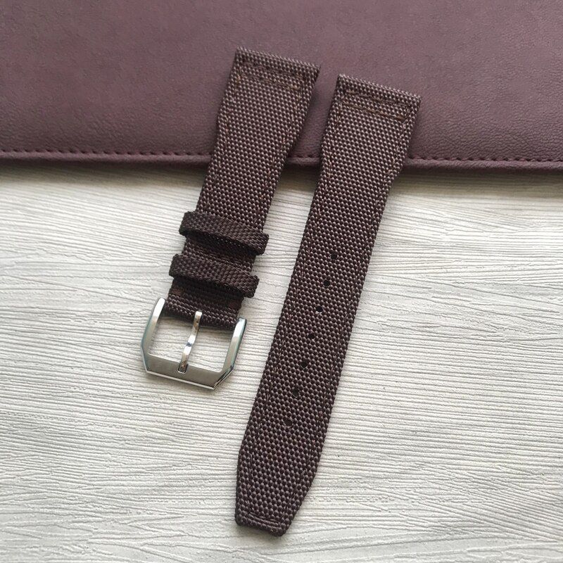 Nylon Fabric Watchband For IWC Big Pilot Mark 18 21mm 22mm Watch Strap Bracelet