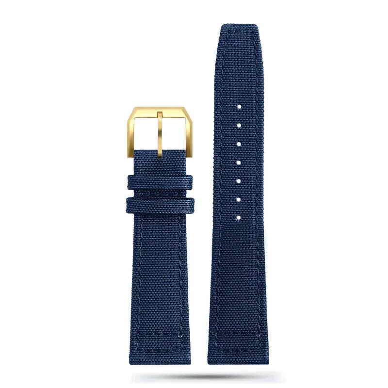 Nylon Genuine Leather Watch Bands for IWC PILOT Portugal 20mm 21mm 22mm Strap