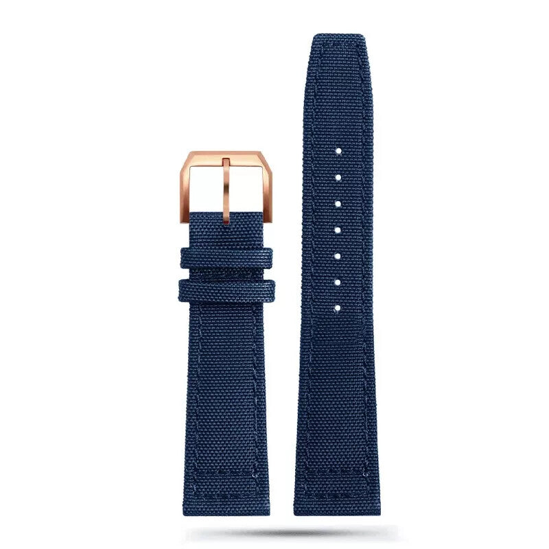Nylon Genuine Leather Watch Bands for IWC PILOT Portugal 20mm 21mm 22mm Strap