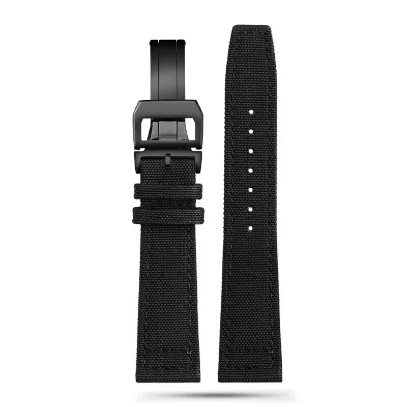 Nylon Genuine Leather Watch Bands for IWC PILOT Portugal 20mm 21mm 22mm Strap