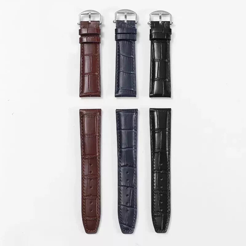 Genuine Leather Watch Strap for IWC Pilot Portuguese Portofino 20mm 22mm Band