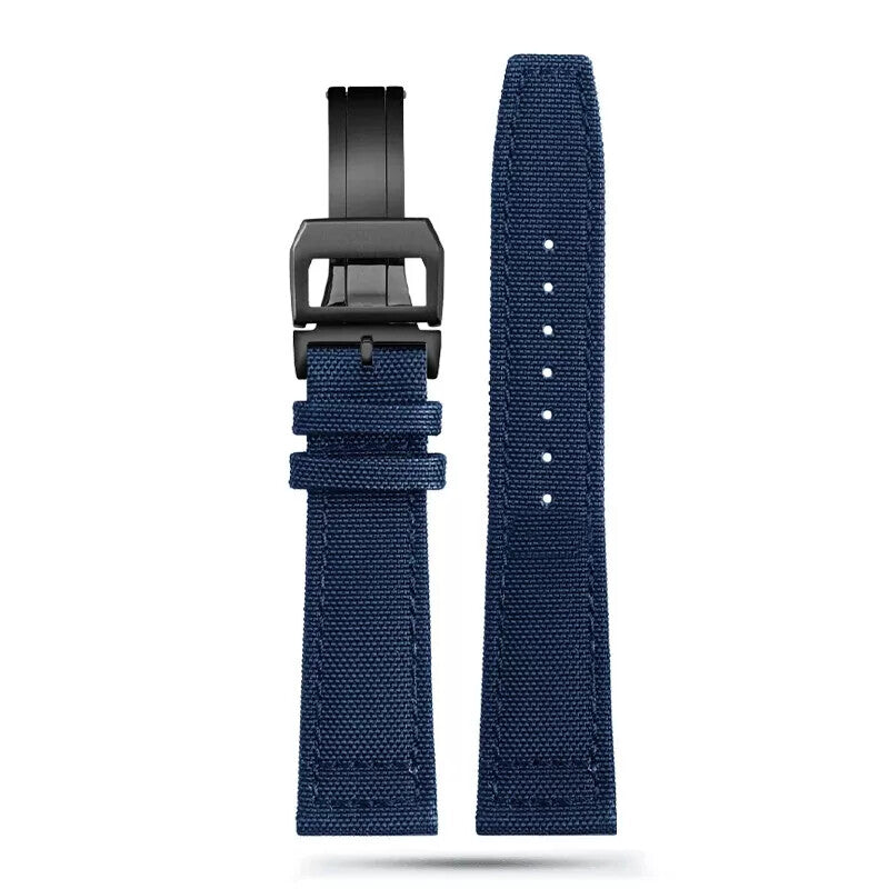 Nylon Genuine Leather Watch Bands for IWC PILOT Portugal 20mm 21mm 22mm Strap