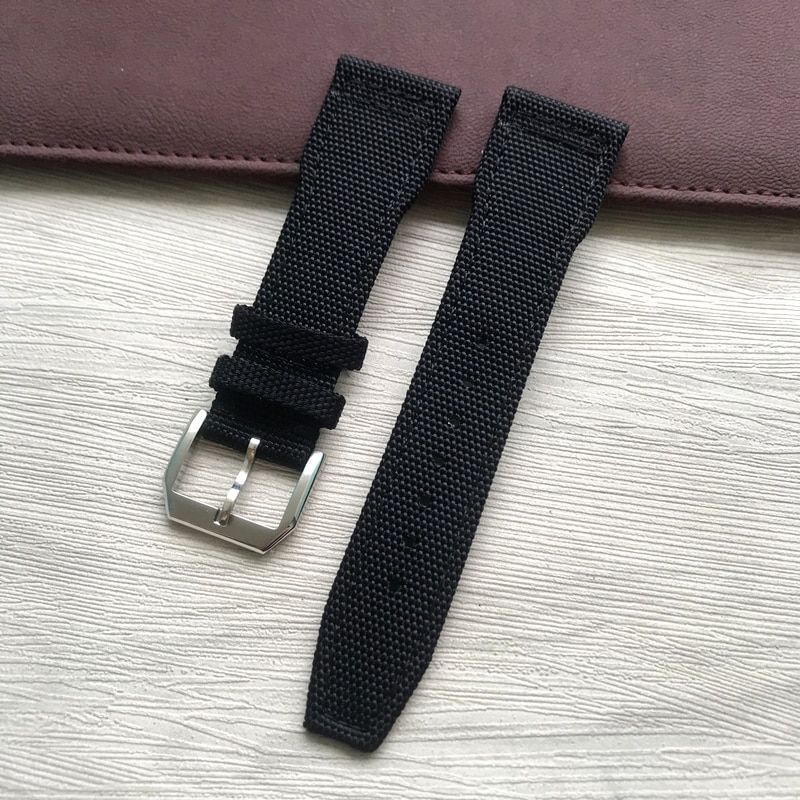 Nylon Fabric Watchband For IWC Big Pilot Mark 18 21mm 22mm Watch Strap Bracelet
