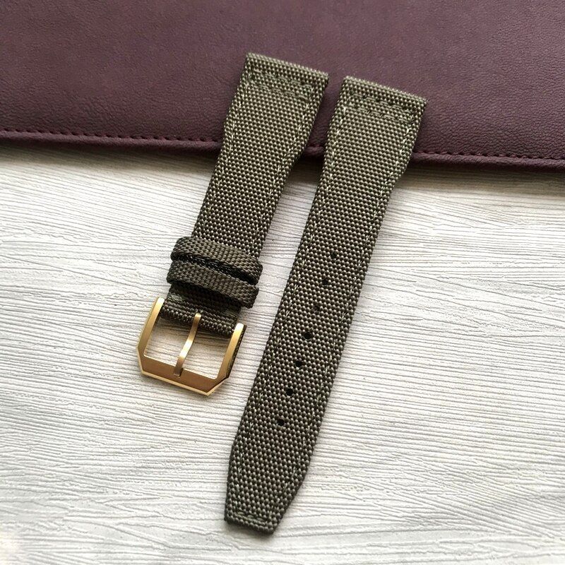 Nylon Fabric Watchband For IWC Big Pilot Mark 18 21mm 22mm Watch Strap Bracelet