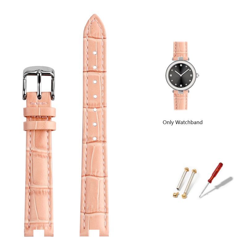 Genuine Leather Watchbands Fit For Gucci G-C YA1414 YA1415 Series Watch Strap