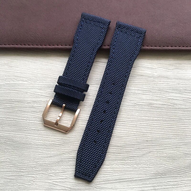 Nylon Fabric Watchband For IWC Big Pilot Mark 18 21mm 22mm Watch Strap Bracelet