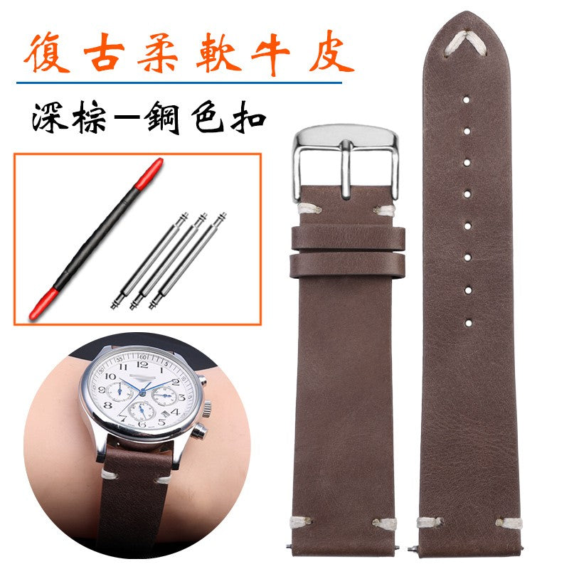 Genuine Leather Watchbands For Gucci YA126497 YA126451 Series Watch Strap 20mm