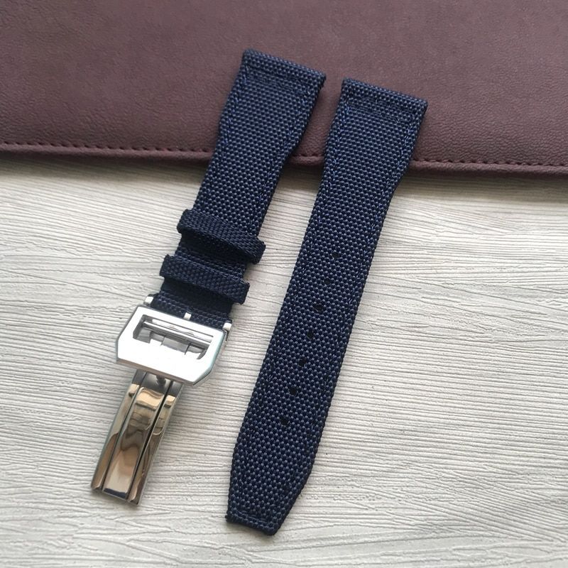 Nylon Fabric Watchband For IWC Big Pilot Mark 18 21mm 22mm Watch Strap Bracelet
