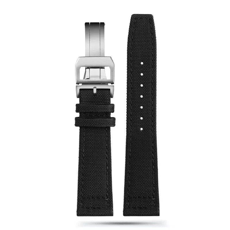 Nylon Genuine Leather Watch Bands for IWC PILOT Portugal 20mm 21mm 22mm Strap