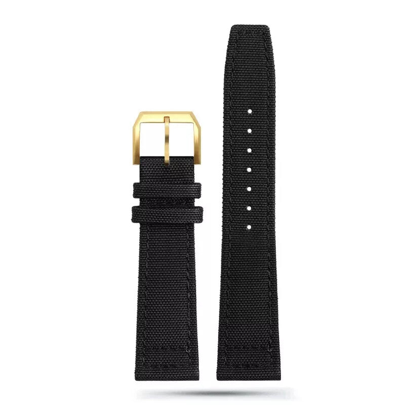 Nylon Genuine Leather Watch Bands for IWC PILOT Portugal 20mm 21mm 22mm Strap