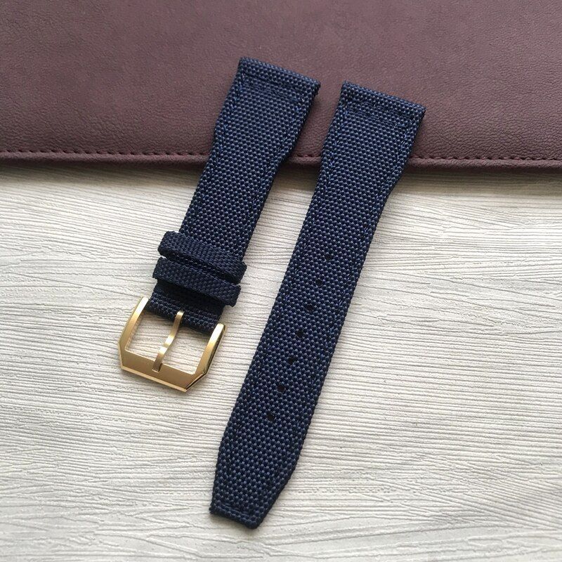 Nylon Fabric Watchband For IWC Big Pilot Mark 18 21mm 22mm Watch Strap Bracelet