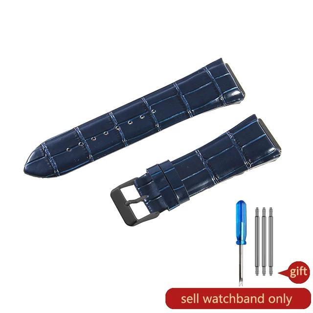 Genuine Leather Watchband For GUESS W0040G3/0247G3/0040G7 Waterproof Strap 22mm
