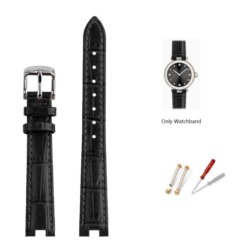 Genuine Leather Watchbands Fit For Gucci G-C YA1414 YA1415 Series Watch Strap