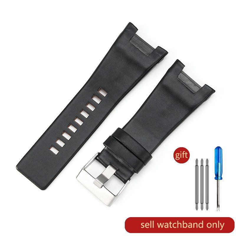Genuine Leather Watch Strap Fit For Diesel Dz4246 Dz1273 Dz1216 32mm Band