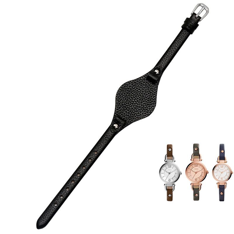 Genuine Leather Watchband Fit For Fossil ES3077 ES2830 ES3262 ES3060 Watch Strap
