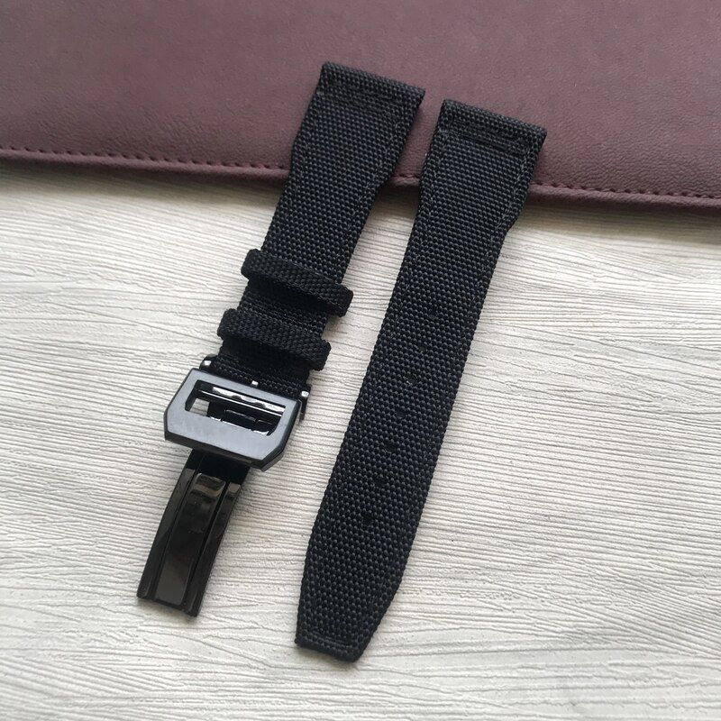 Nylon Fabric Watchband For IWC Big Pilot Mark 18 21mm 22mm Watch Strap Bracelet