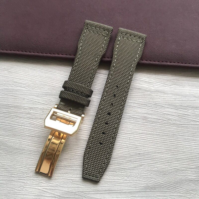 Nylon Fabric Watchband For IWC Big Pilot Mark 18 21mm 22mm Watch Strap Bracelet
