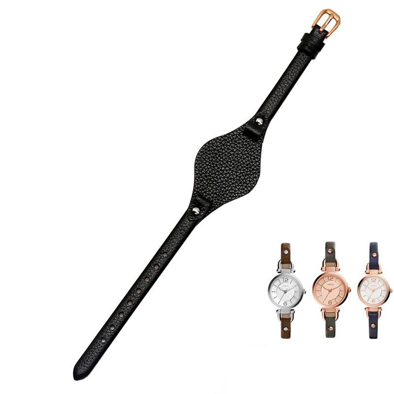 Genuine Leather Watchband Fit For Fossil ES3077 ES2830 ES3262 ES3060 Watch Strap
