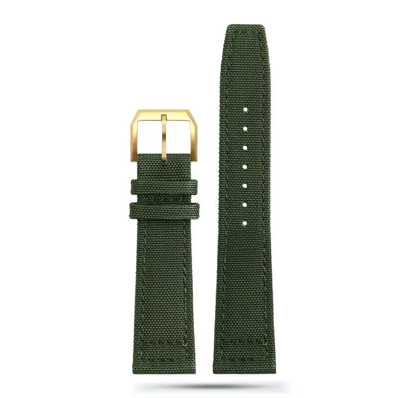 Nylon Genuine Leather Watch Bands for IWC PILOT Portugal 20mm 21mm 22mm Strap