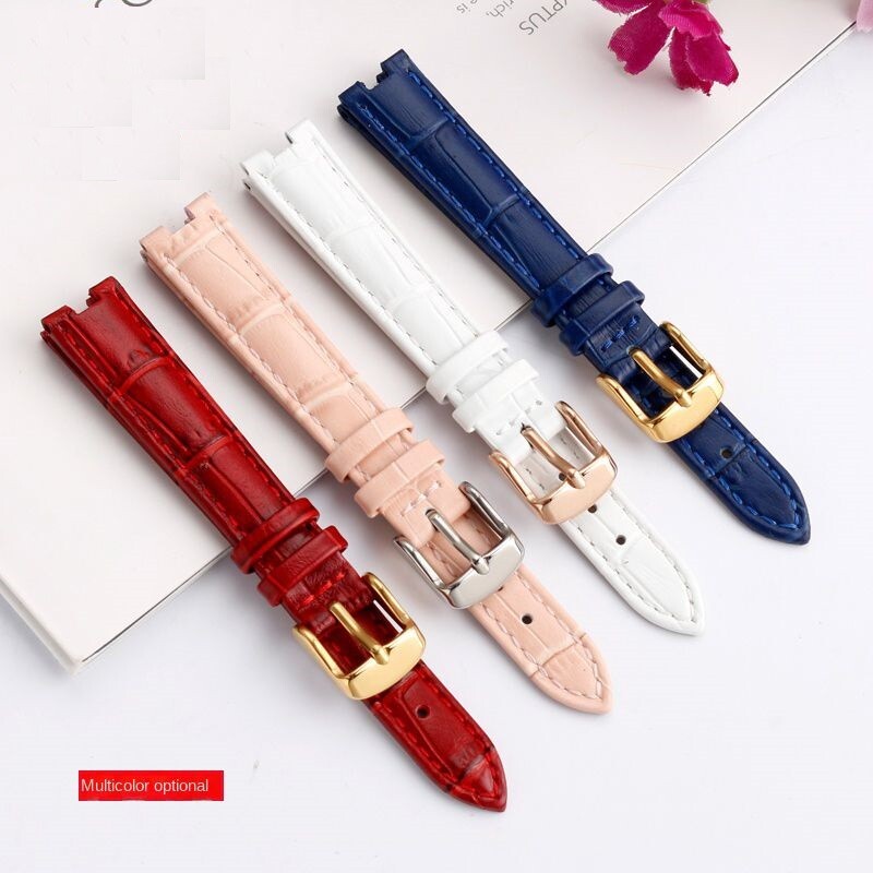 Genuine Leather Watchbands Fit For Gucci G-C YA1414 YA1415 Series Watch Strap
