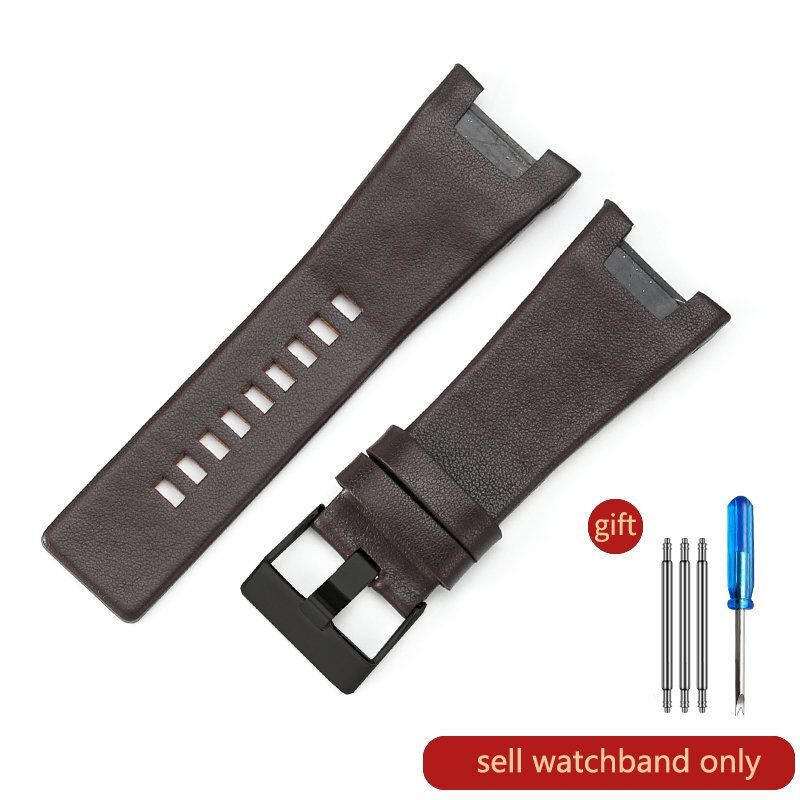 Genuine Leather Watch Strap Fit For Diesel Dz4246 Dz1273 Dz1216 32mm Band