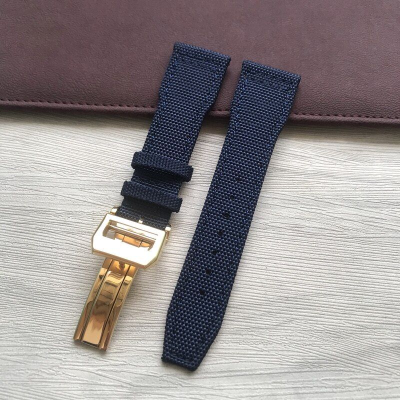 Nylon Fabric Watchband For IWC Big Pilot Mark 18 21mm 22mm Watch Strap Bracelet
