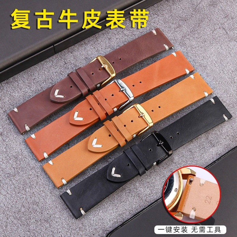 Genuine Leather Watchbands For Gucci YA126497 YA126451 Series Watch Strap 20mm