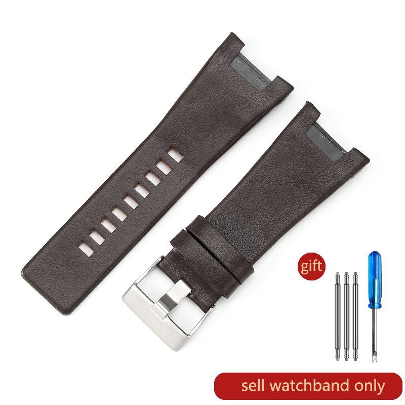 Genuine Leather Watch Strap Fit For Diesel Dz4246 Dz1273 Dz1216 32mm Band