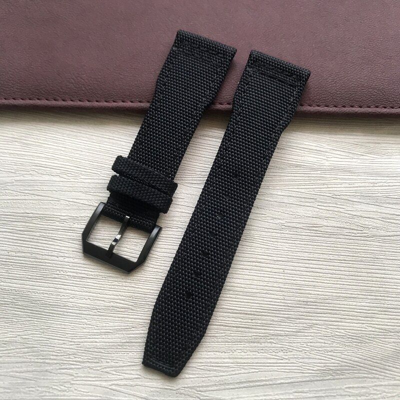 Nylon Fabric Watchband For IWC Big Pilot Mark 18 21mm 22mm Watch Strap Bracelet