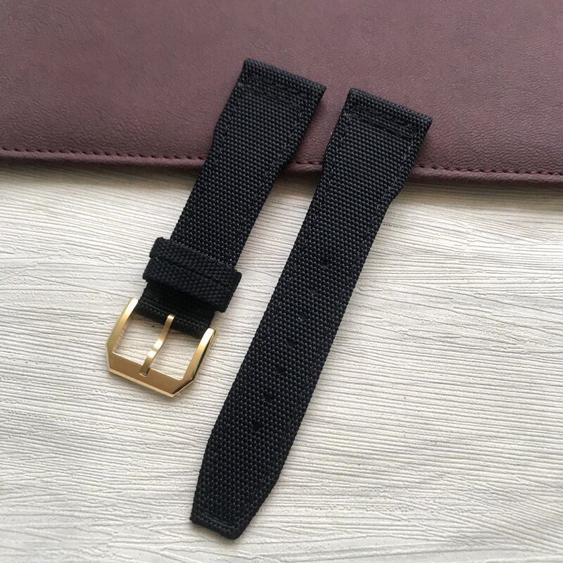 Nylon Fabric Watchband For IWC Big Pilot Mark 18 21mm 22mm Watch Strap Bracelet