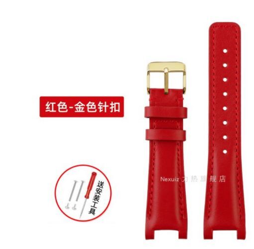 Genuine Leather Watchband Fit For Gucci G-C YA1332 YA1333 YA1335 Series Strap