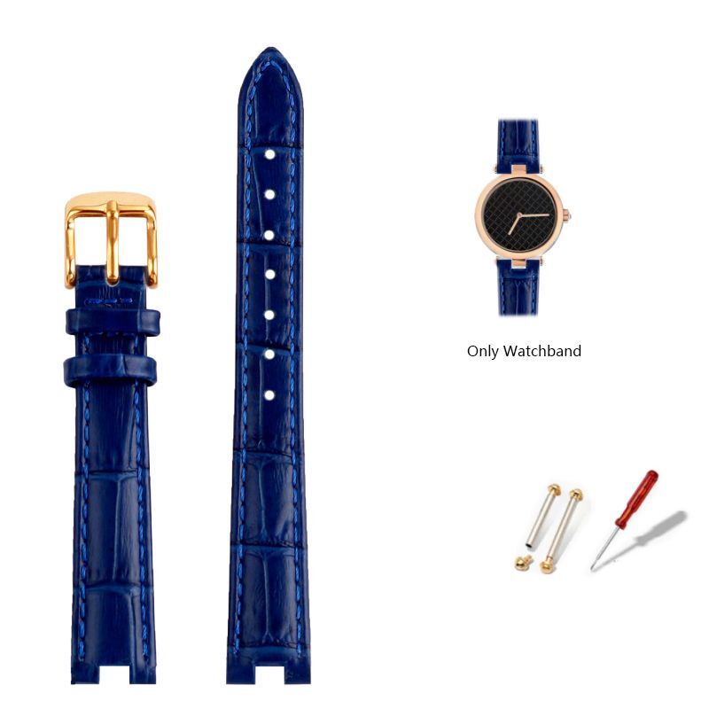 Genuine Leather Watchbands Fit For Gucci G-C YA1414 YA1415 Series Watch Strap