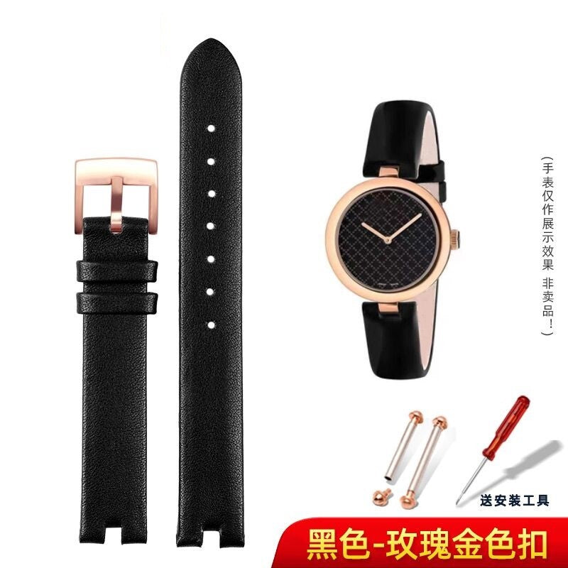 Genuine leather Watch Band Fit For Gucci YA141401 YA141404 YA141505 GC Series