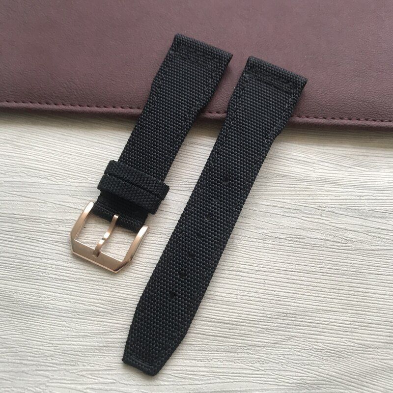 Nylon Fabric Watchband For IWC Big Pilot Mark 18 21mm 22mm Watch Strap Bracelet