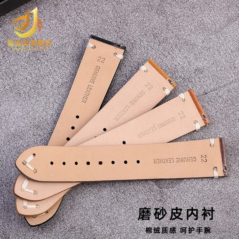 Genuine Leather Watchbands For Gucci YA126497 YA126451 Series Watch Strap 20mm