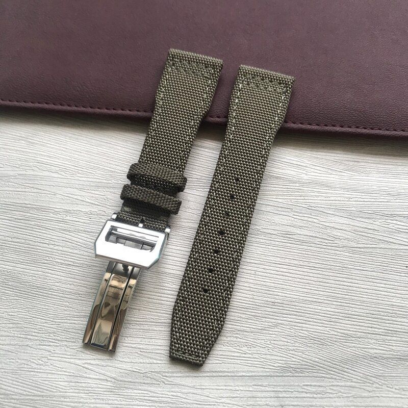 Nylon Fabric Watchband For IWC Big Pilot Mark 18 21mm 22mm Watch Strap Bracelet