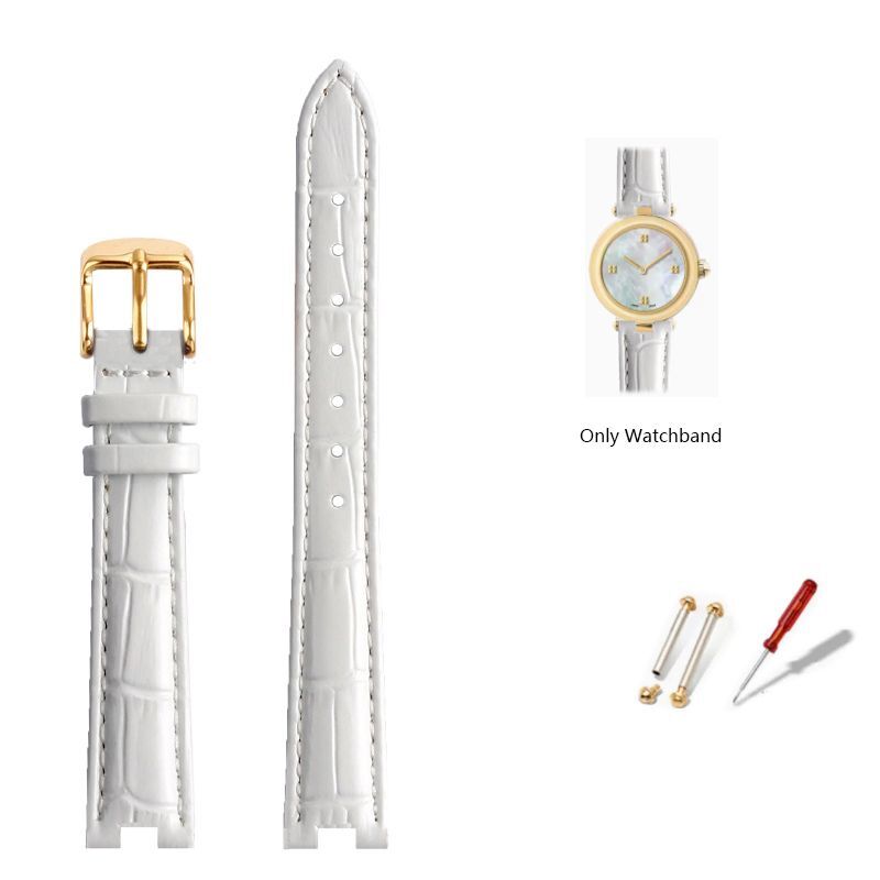 Genuine Leather Watchbands Fit For Gucci G-C YA1414 YA1415 Series Watch Strap