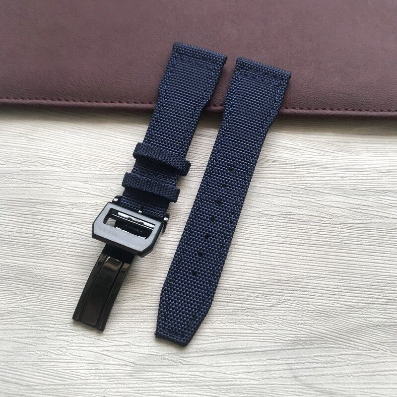 Nylon Fabric Watchband For IWC Big Pilot Mark 18 21mm 22mm Watch Strap Bracelet