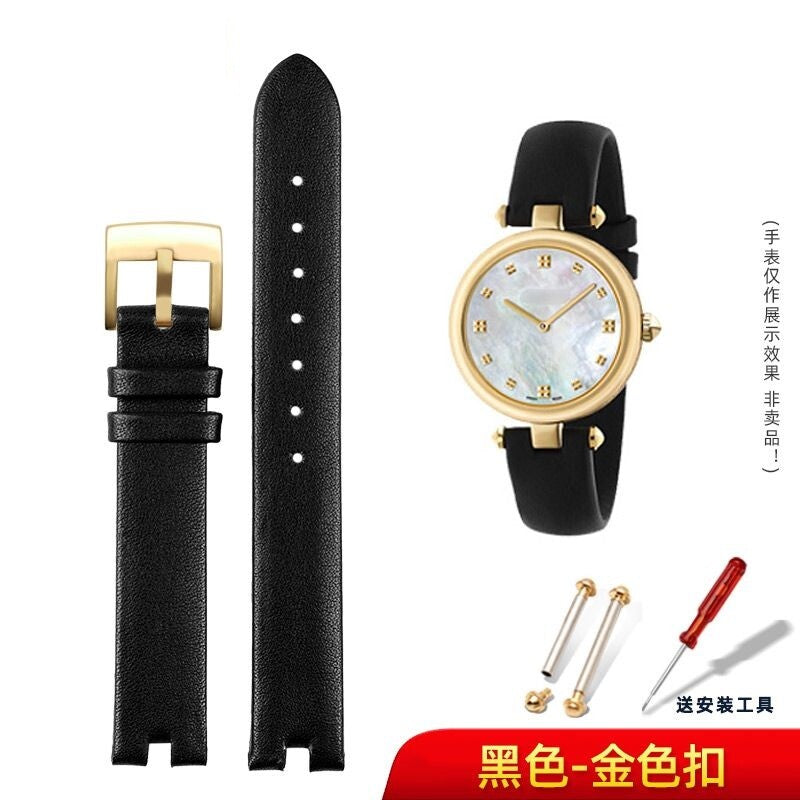 Genuine leather Watch Band Fit For Gucci YA141401 YA141404 YA141505 GC Series