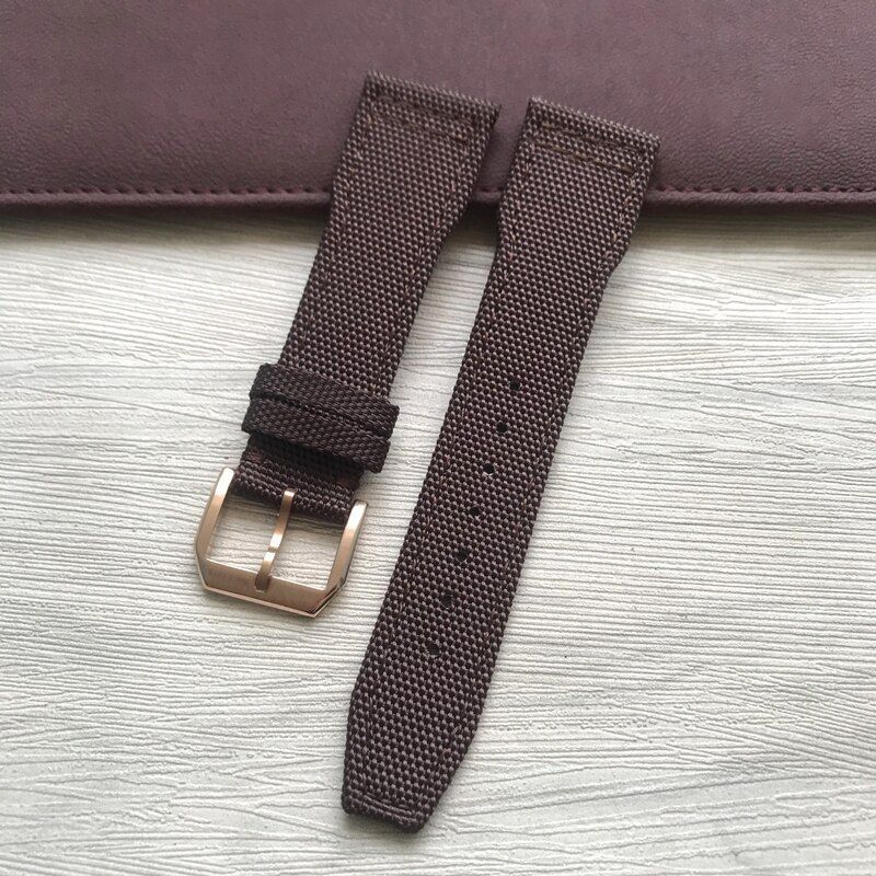 Nylon Fabric Watchband For IWC Big Pilot Mark 18 21mm 22mm Watch Strap Bracelet