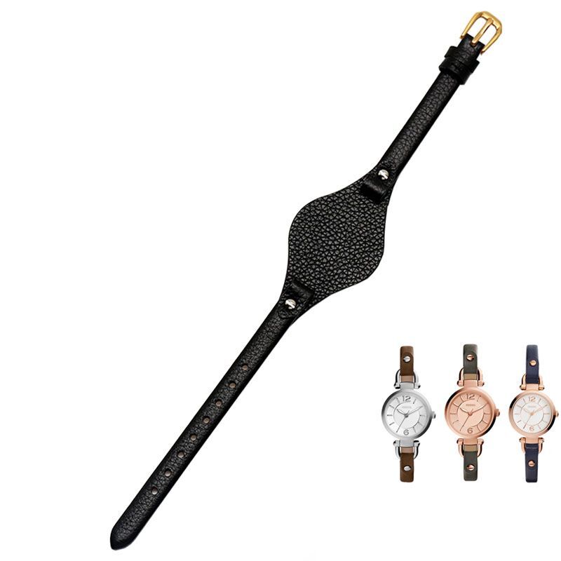 Genuine Leather Watchband Fit For Fossil ES3077 ES2830 ES3262 ES3060 Watch Strap