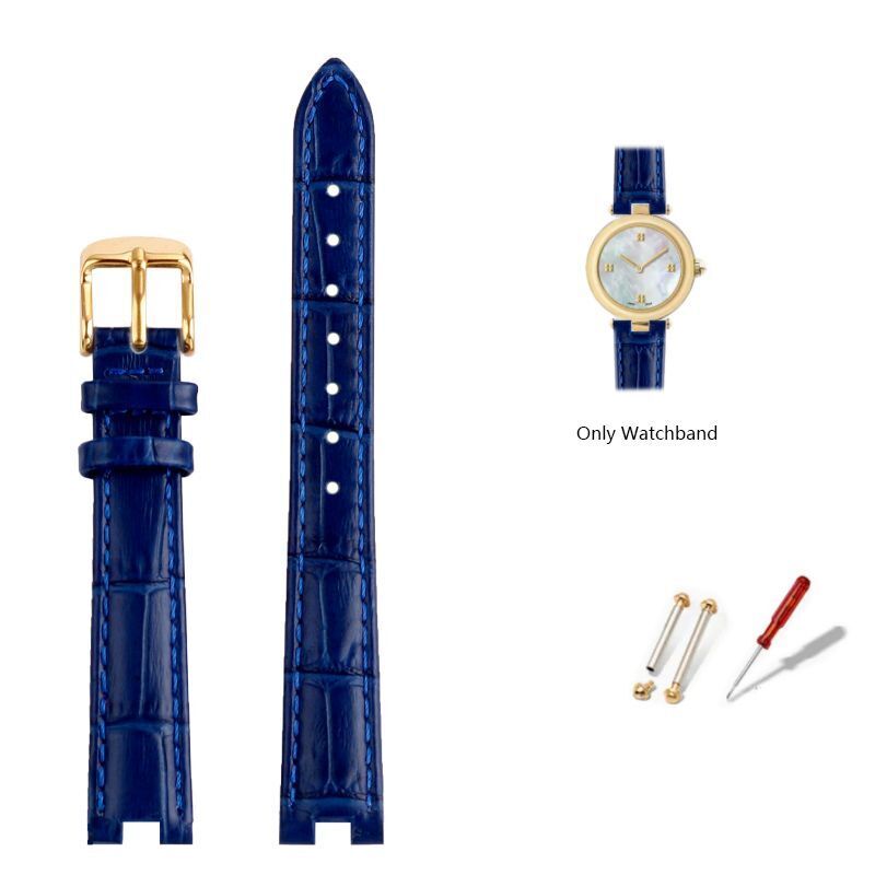 Genuine Leather Watchbands Fit For Gucci G-C YA1414 YA1415 Series Watch Strap