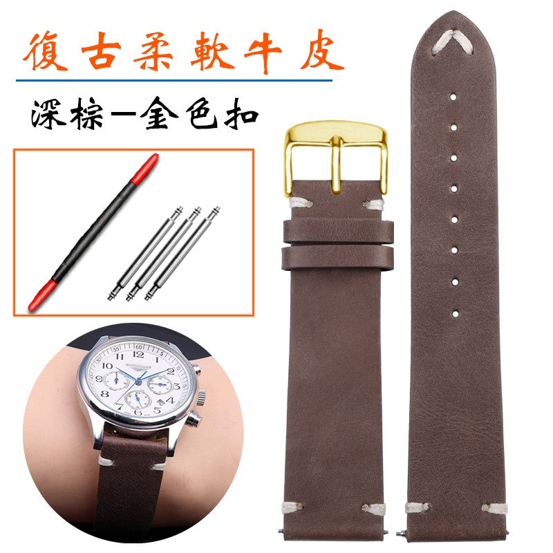 Genuine Leather Watchbands For Gucci YA126497 YA126451 Series Watch Strap 20mm