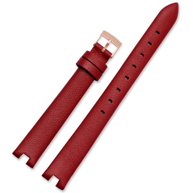 Leather Watch Strap For Gucci Ya141501 Ya141401 Series Notch Bracelet 12mm 14mm